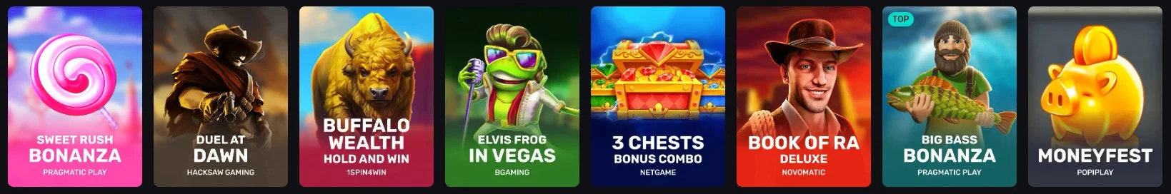 Betriviera Casino Slots et machines