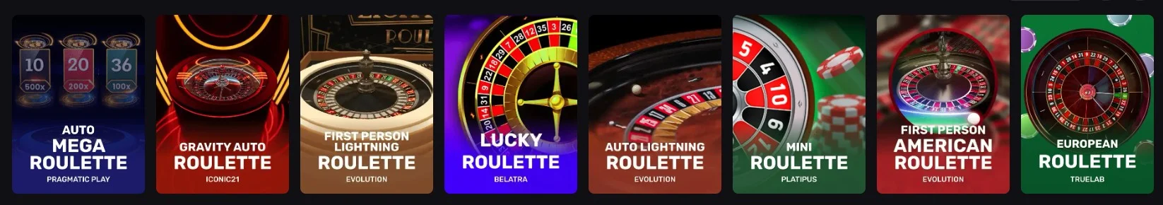 Betriviera Casino Jeux de table